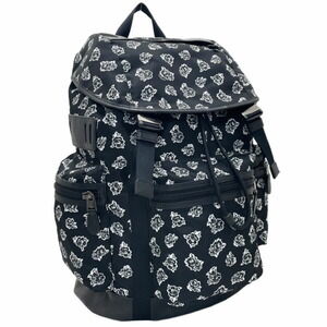 Coach Flower Terrain Trek Backpack, Nylon Leather, Black, F57476, COACH Flora...